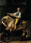 Jacques-Louis  David Count Potocki France oil painting artist